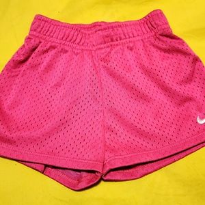 BABY TODDLER SIZE 24 MOS NIKE PINK SHORTS EUC